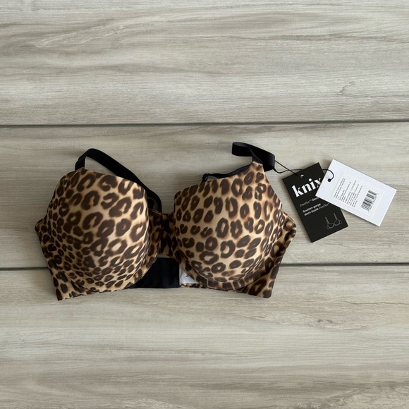 Knix FreeFlex™ Demi Bra Brown 34D  NWT IN PACKAGE - Picture 4 of 8